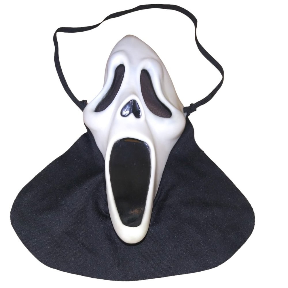 Easter Unlimited Scream Ghost Face Scary Movie Halloween Mask Long Mouth